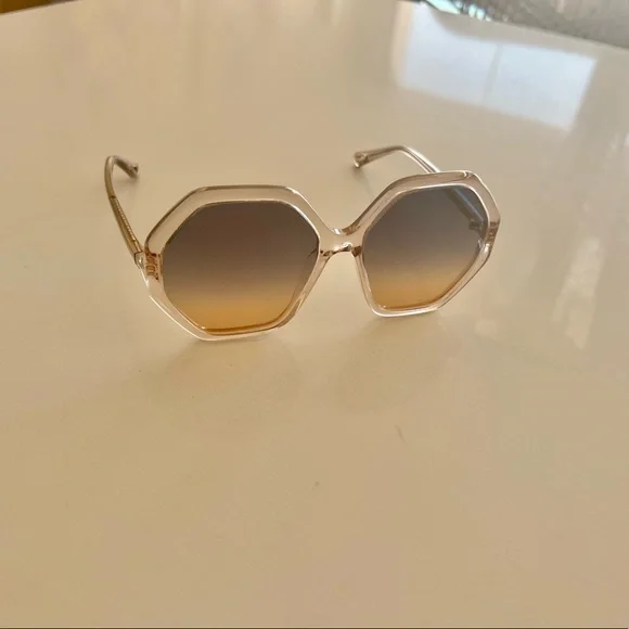Chloe Esther Sunglasses Octagonal 58 Lens Chloe Esther Sunglasses Octagonal 58 Lens main image 3